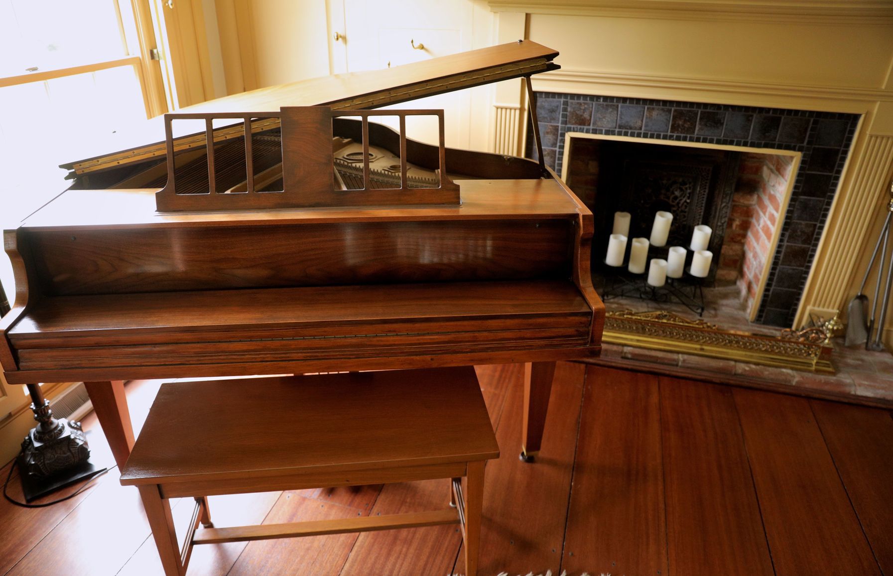 At home: The Wiese's Williamsburg home